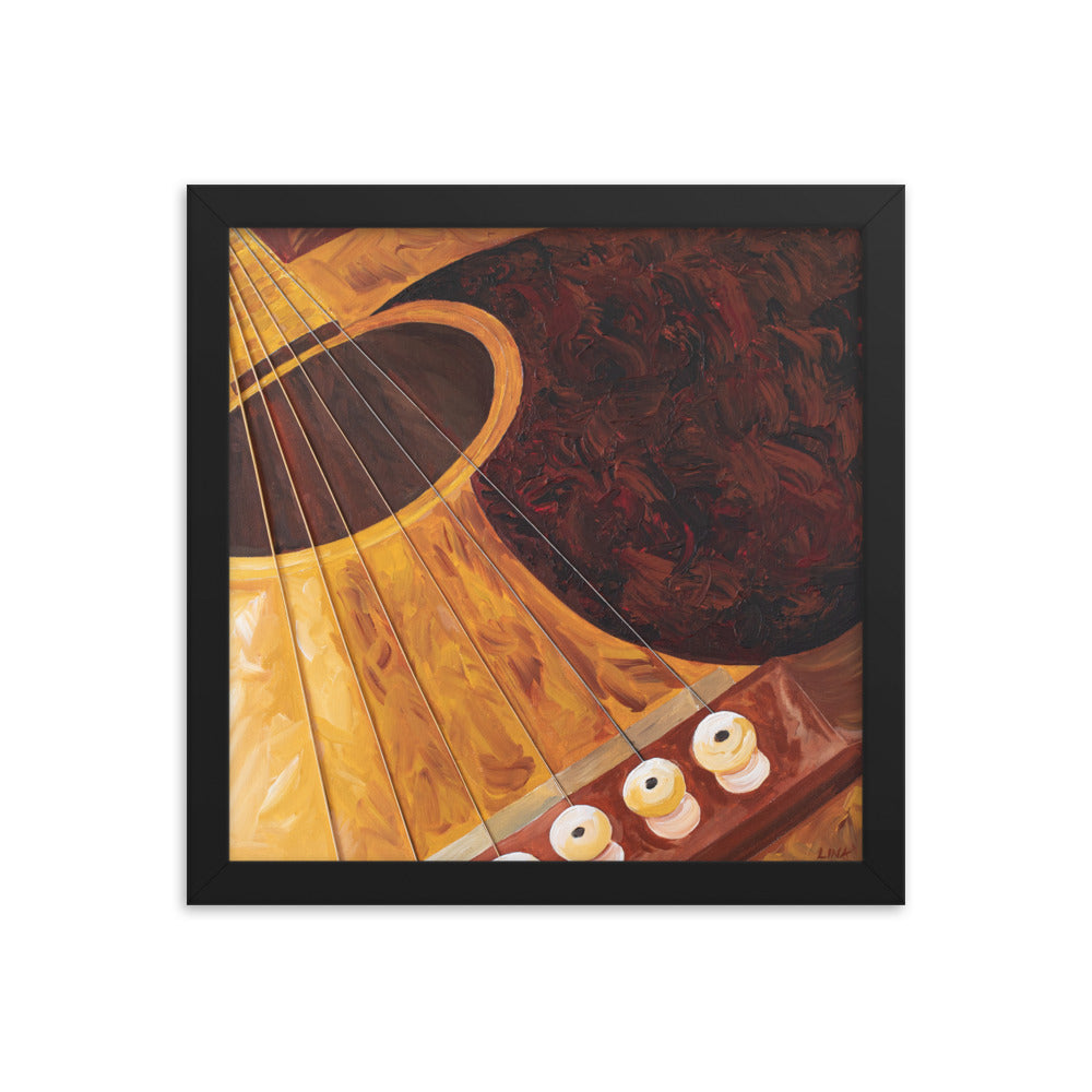 Framed Print - Sweet Strumming