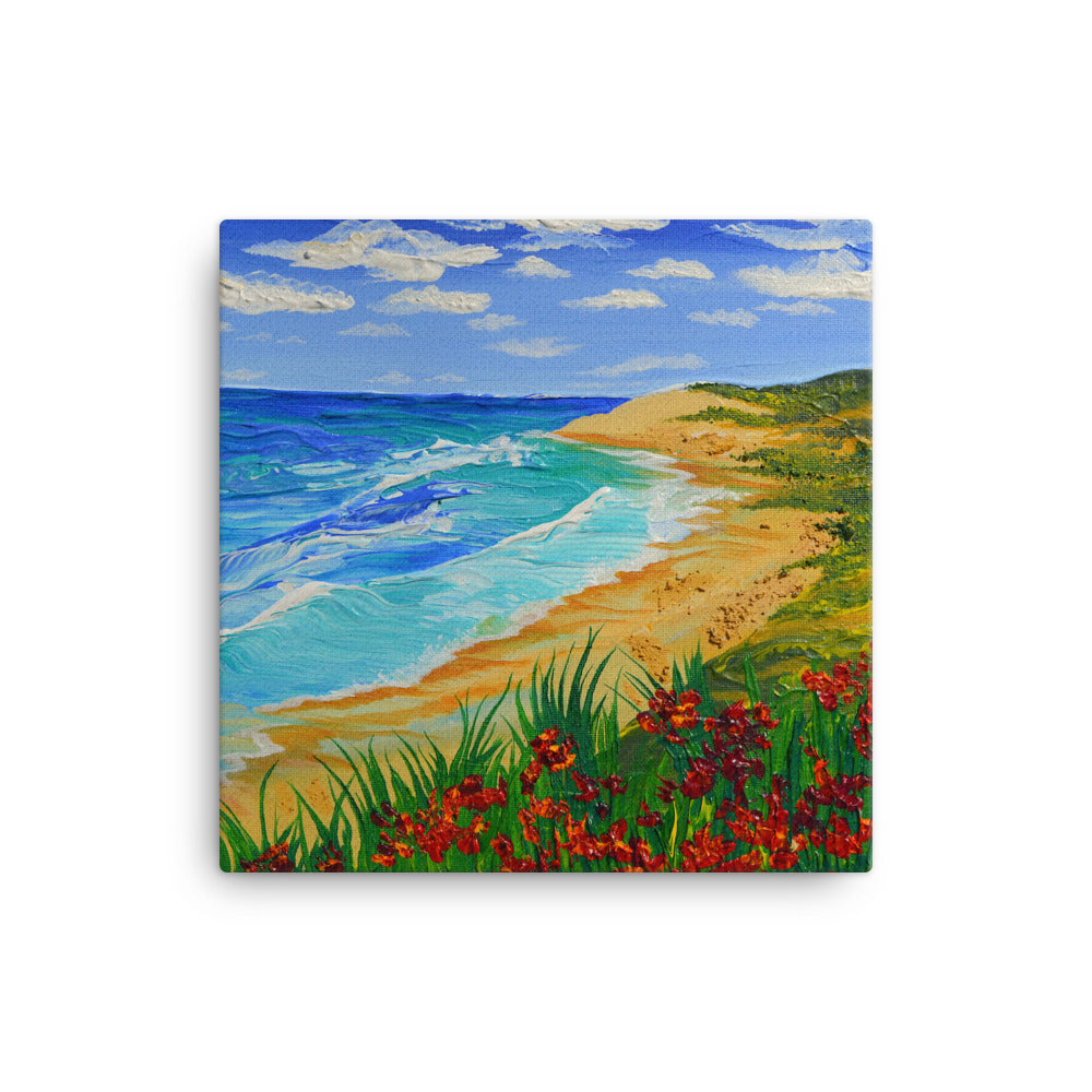 Canvas Print - Flower Beach