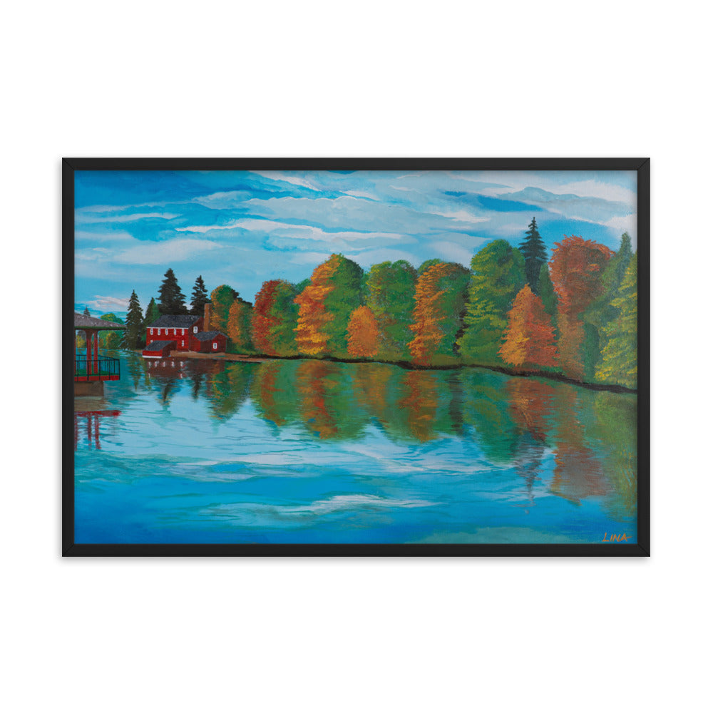 Framed Print - Cooper's Pond